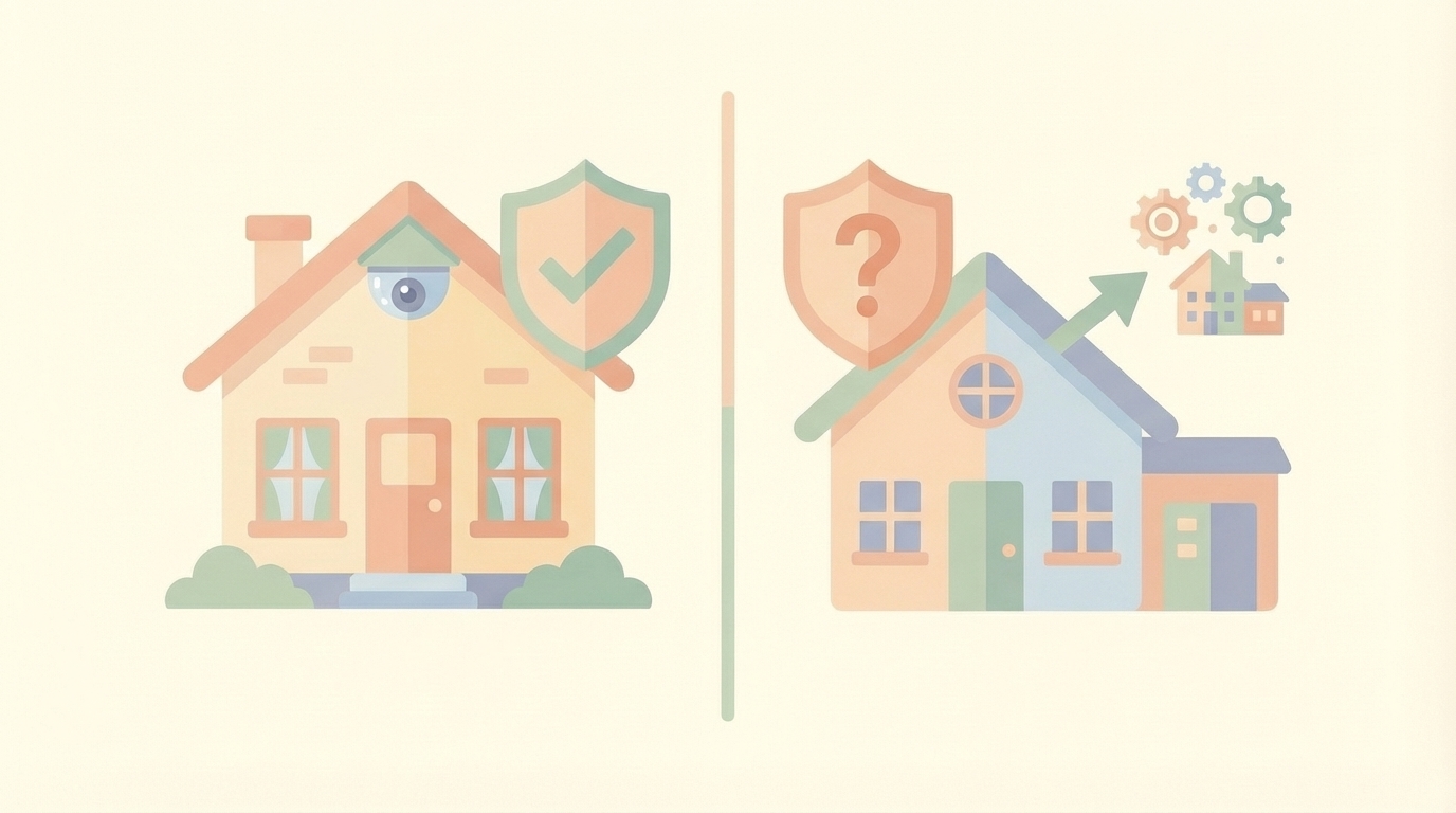 おすすめの人と別を検討すべき人を左右に分けた比較イラスト