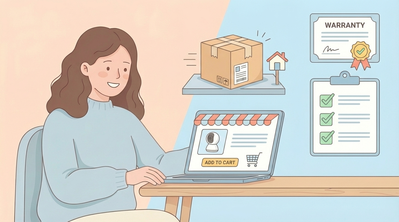 オンラインショップでの購入と保証チェックリスト