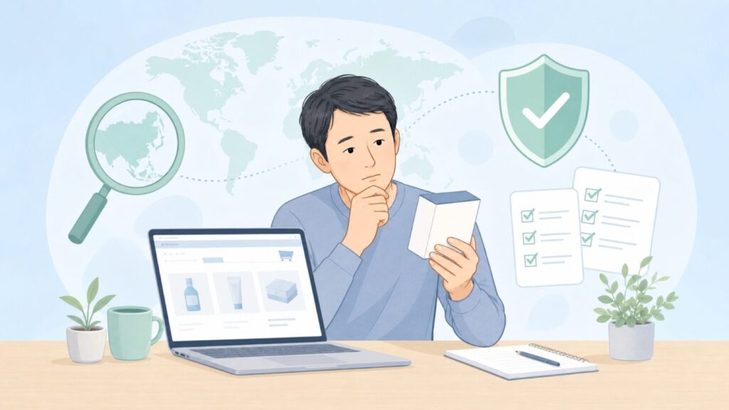 EasYoungの国と安全性を調べる購入者