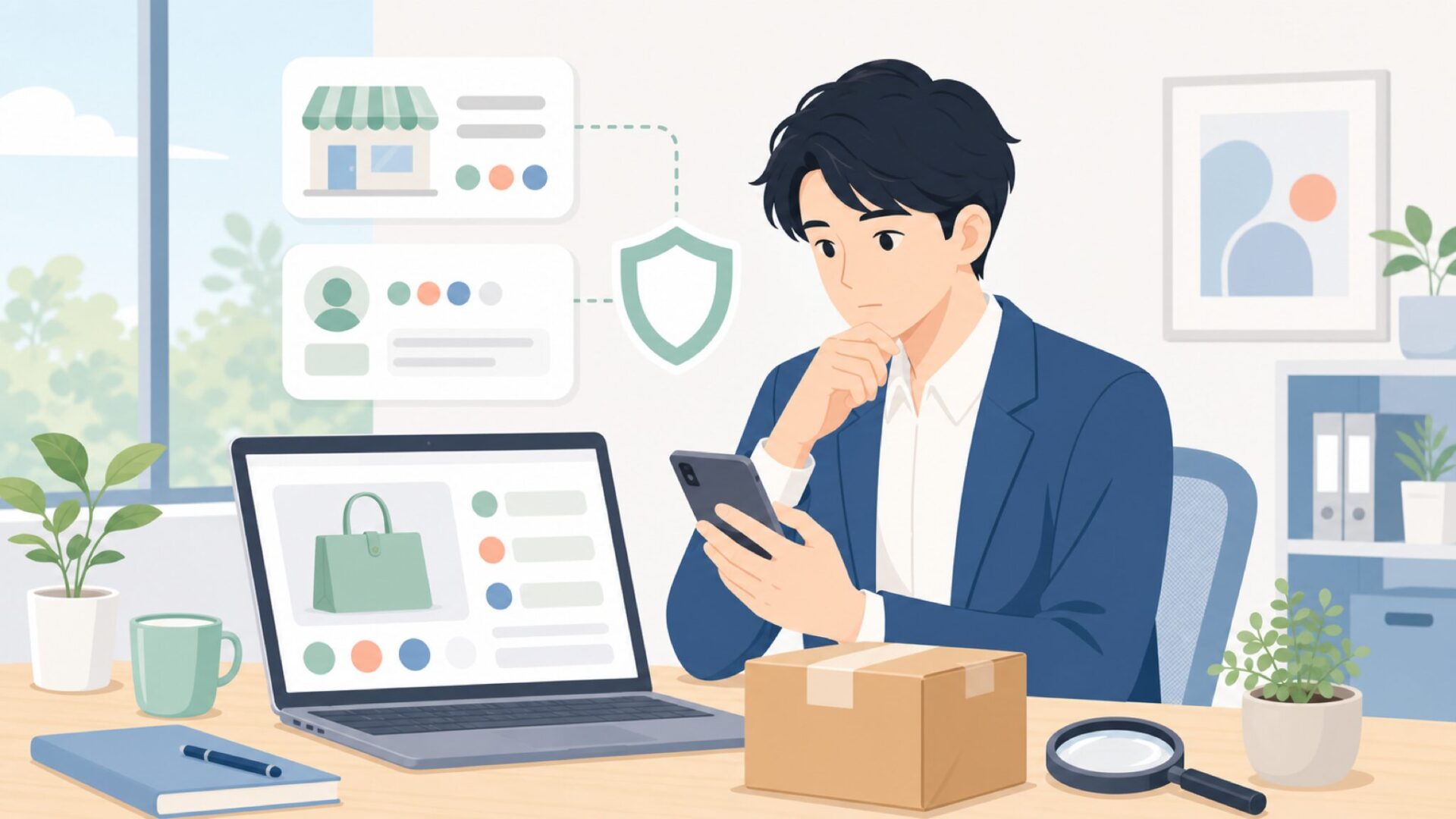 Generiesの販売元と購入判断を確認する人