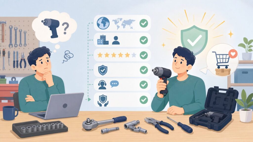 Ginourはどこの国のブランド？運営会社と評判を徹底調査の要点を表すイラスト