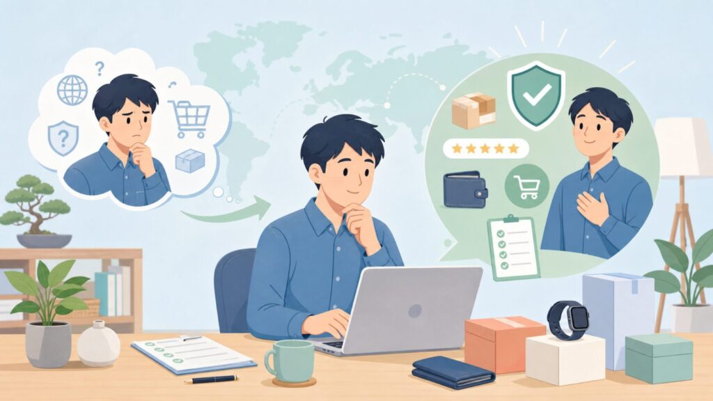 クレリアはどこの国のブランド？年齢層・評判・おすすめアイテムを全解説の要点を表すイラスト