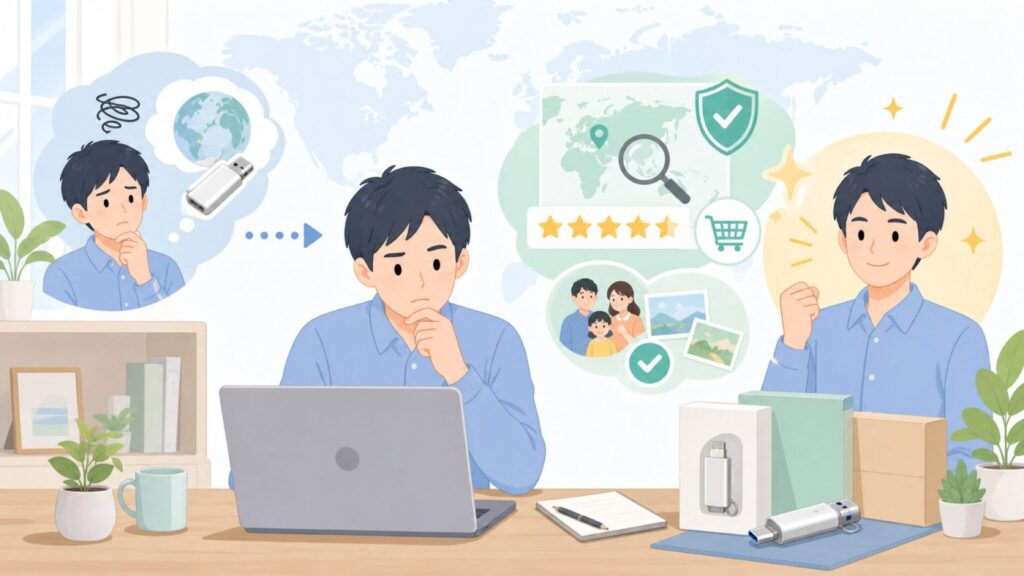 PHICOOLはどこの国のブランド？中国製の実態と信頼性を徹底解説の要点を表すイラスト