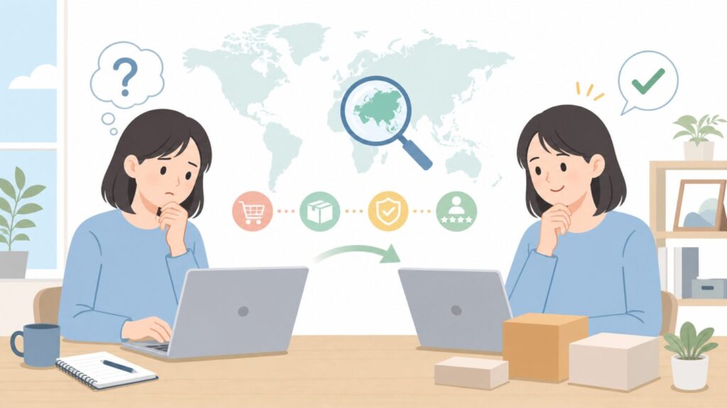Linkiflyはどこの国のメーカー？会社概要と信頼性を徹底解説の要点を表すイラスト