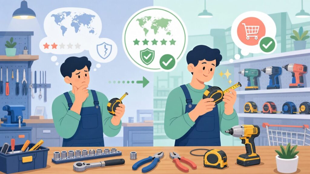 Komelonはどこの国？韓国の実力派メジャーブランドを解説の要点を表すイラスト