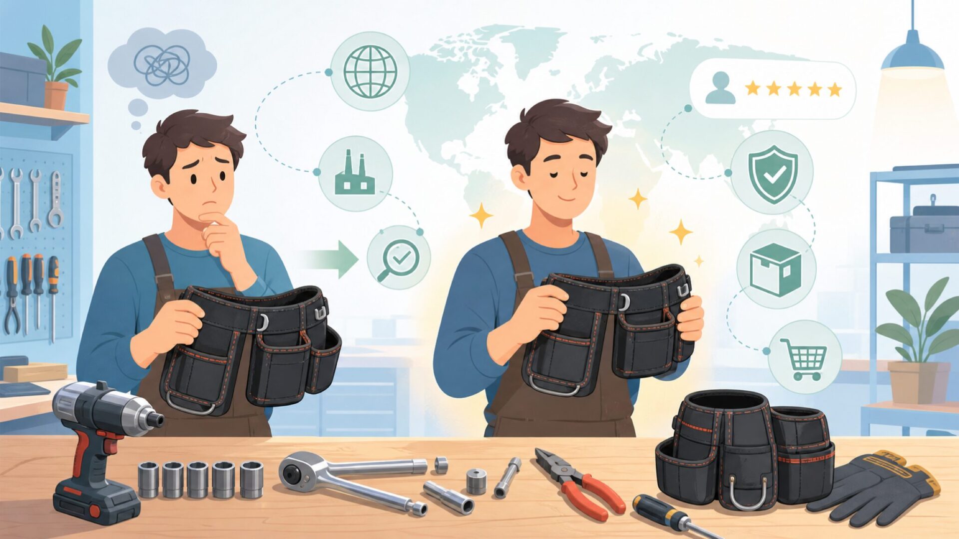 Diamondbackはどこの国？アメリカ発の職人ギアの正体の要点を表すイラスト