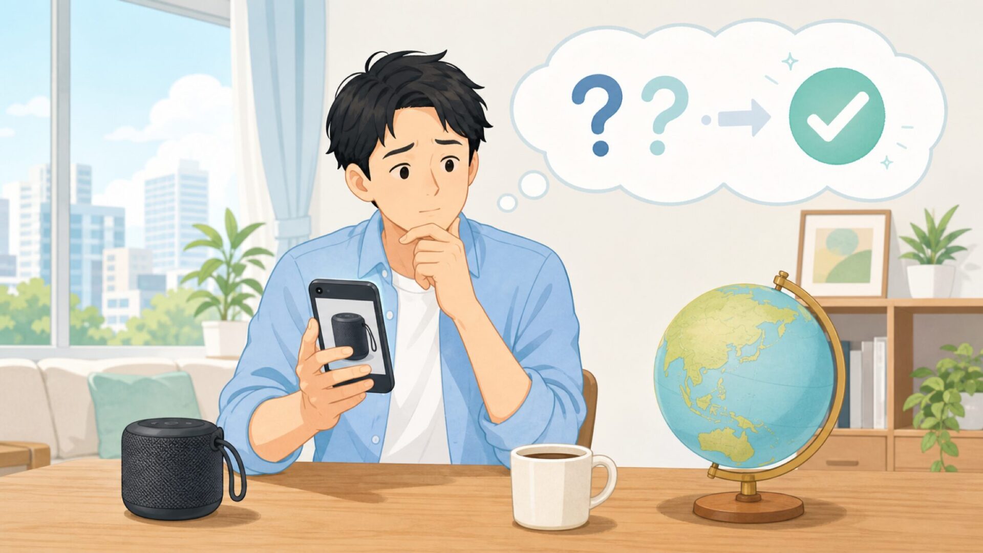 Herdioブランドの素性を確認して安心するペルソナを描いたアイキャッチ画像
