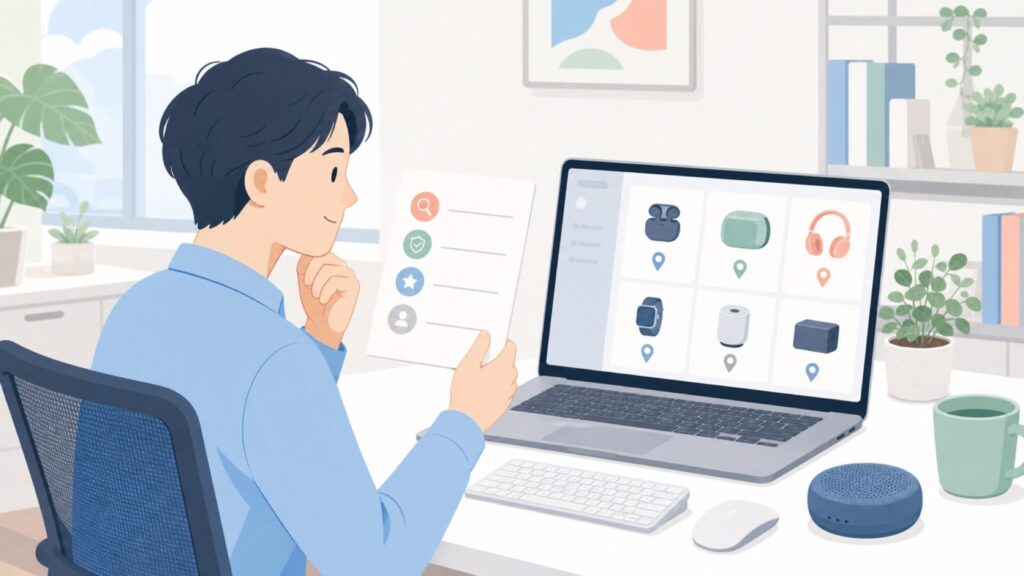 Hanmirの出自と評判を確認する購入判断のイメージ