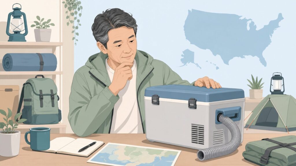 IcyBreezeの国と信頼性を確認する様子