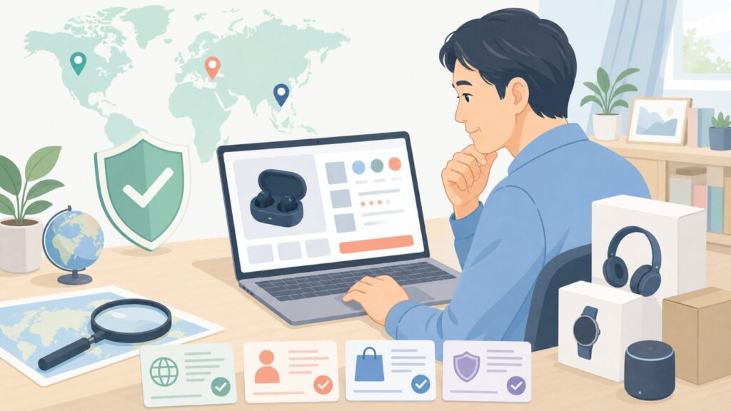 Qinuxの運営元と信頼性を確認する人物