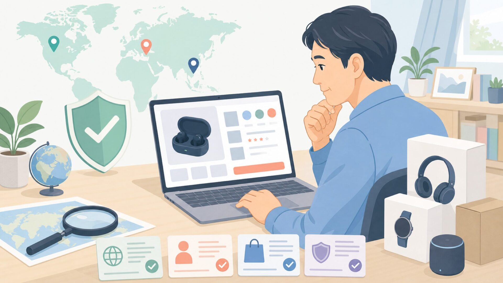 Qinuxの運営元と信頼性を確認する人物