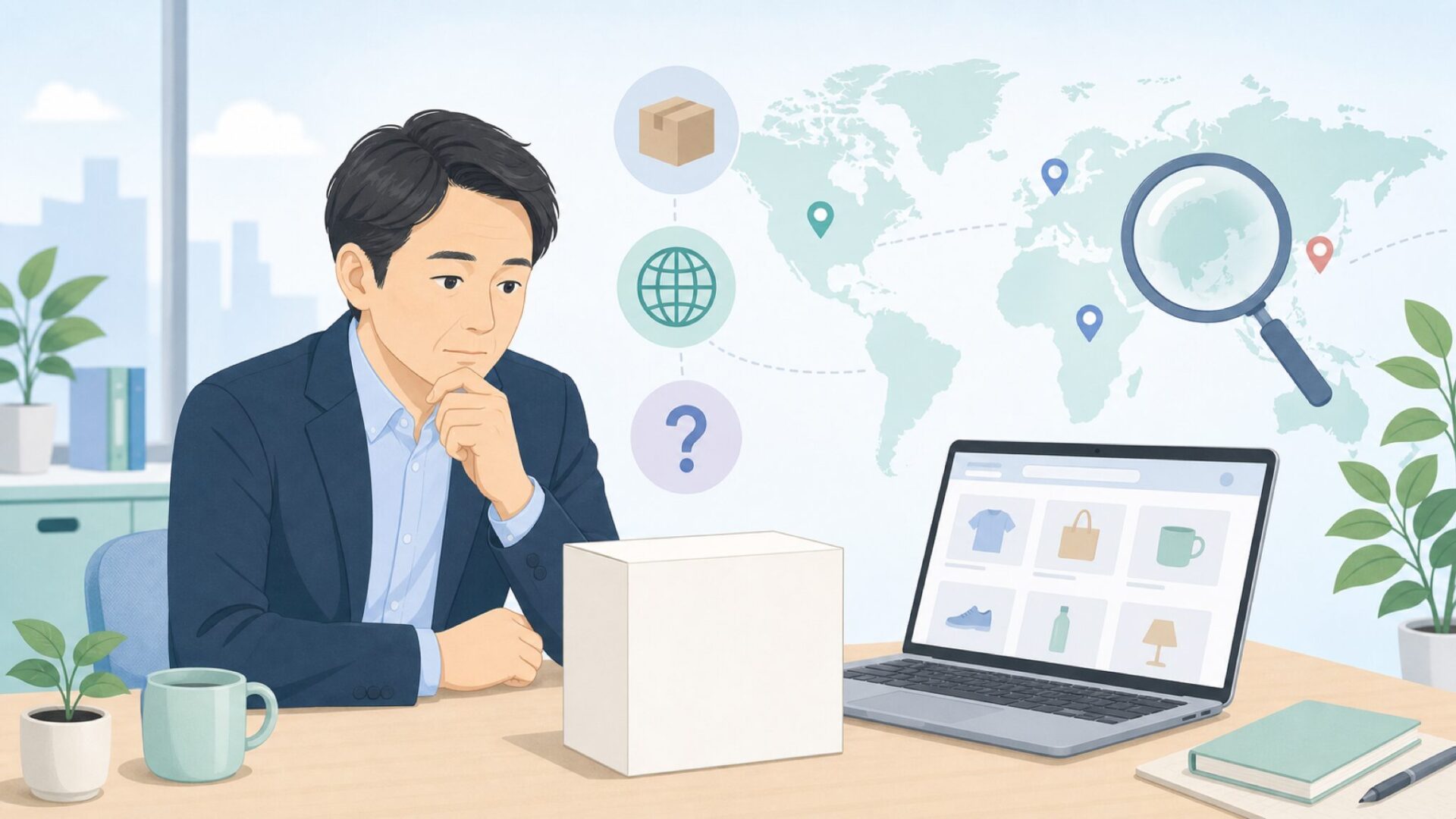 ブランドの国を調べる購入者