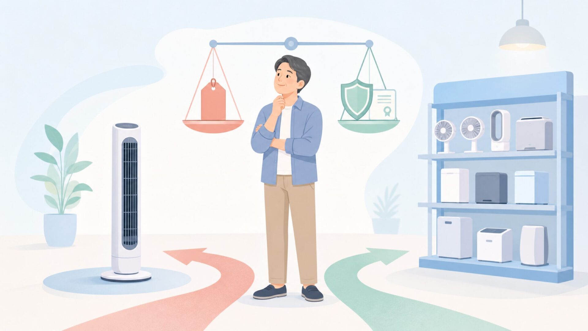 自分に合う家電か判断する購入者