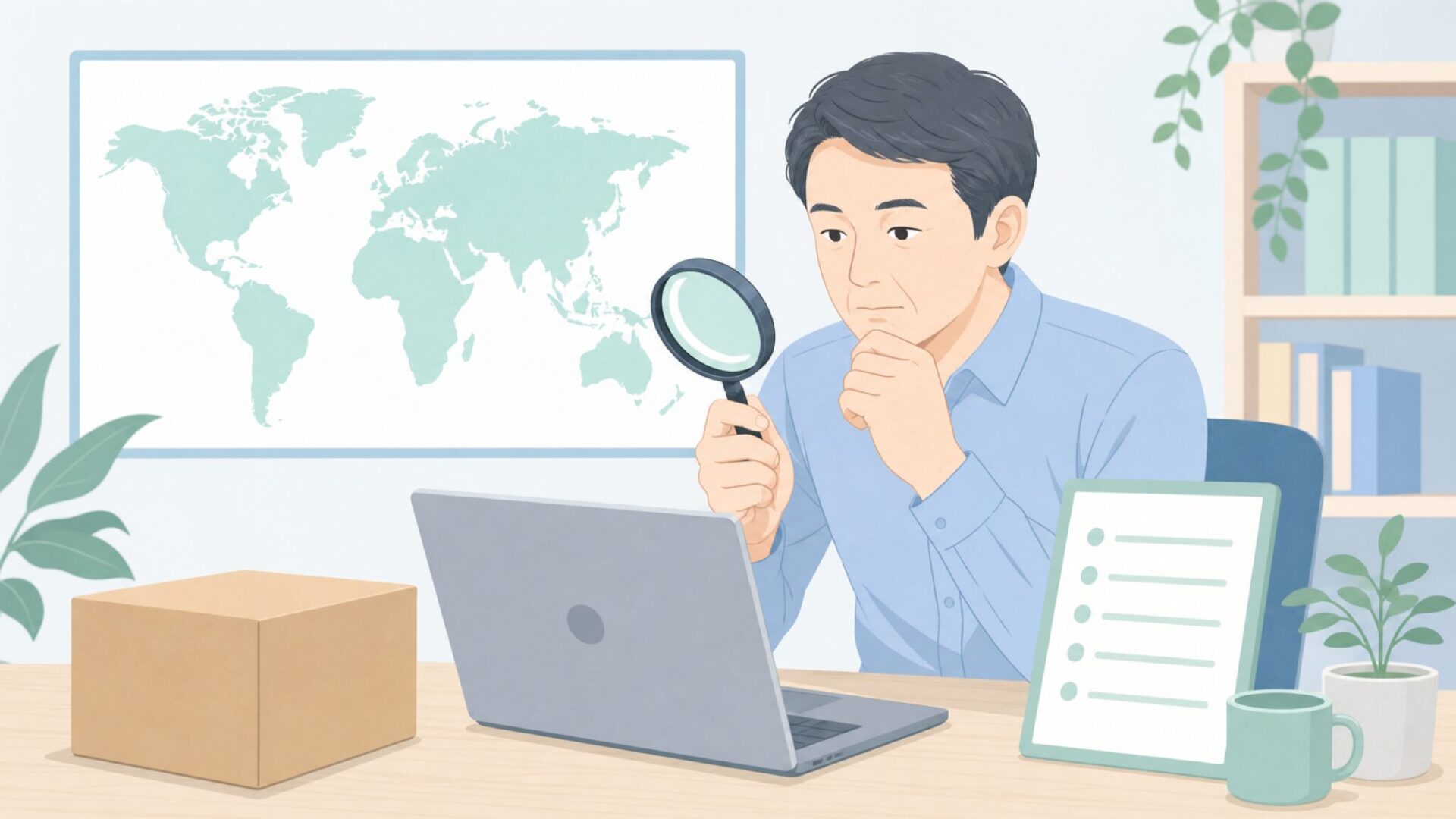 ブランドの国を調べる購入前の確認作業