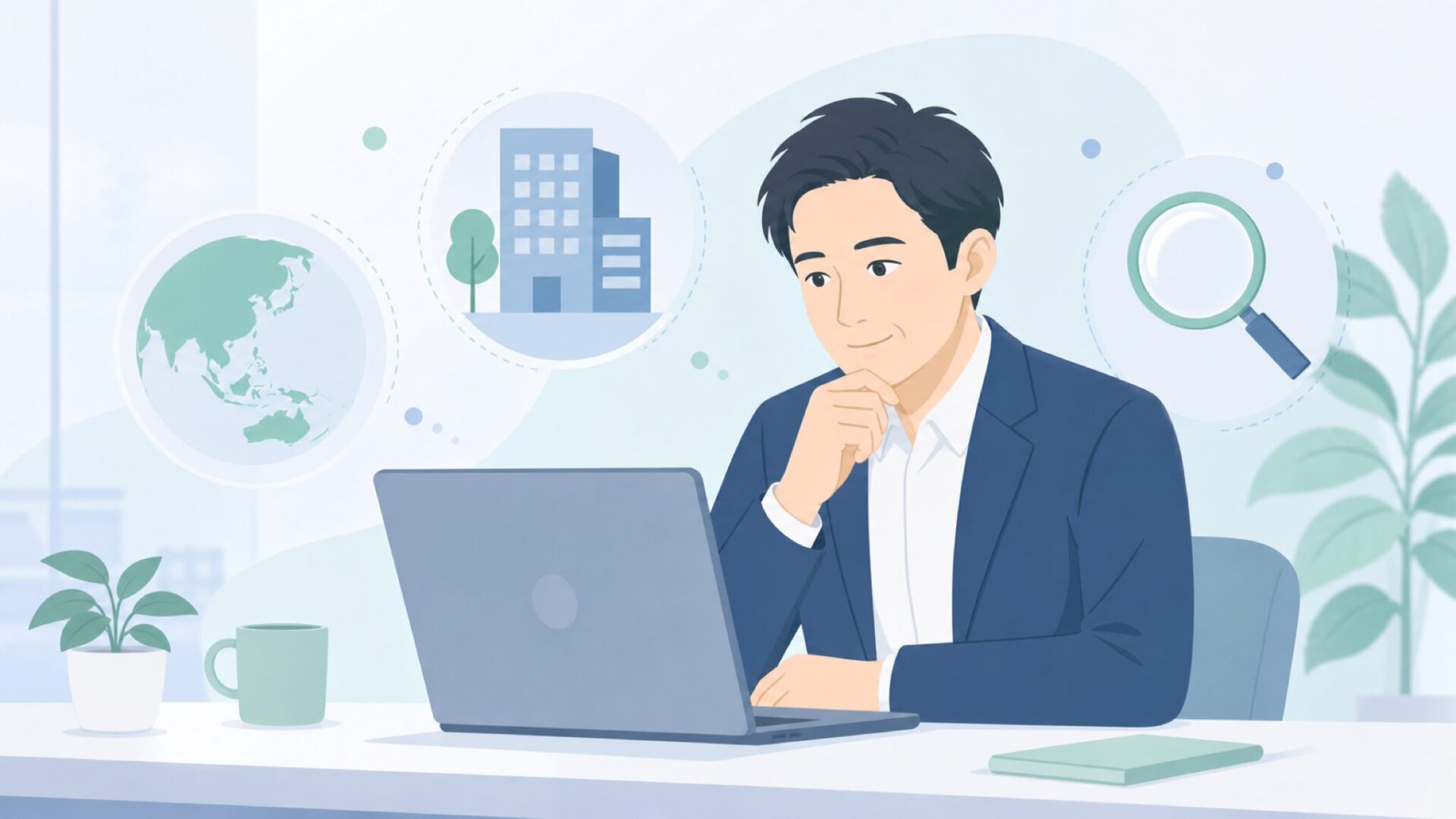 ブランドの国籍と会社情報を調べる人物