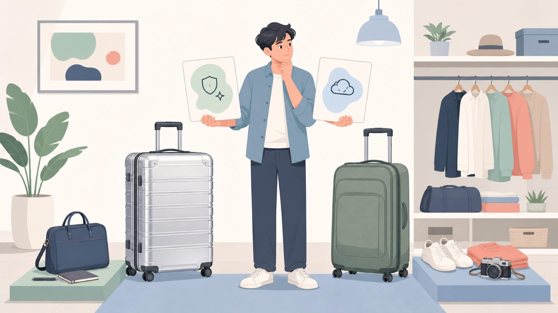 Trevaが自分に合うか判断するイラスト