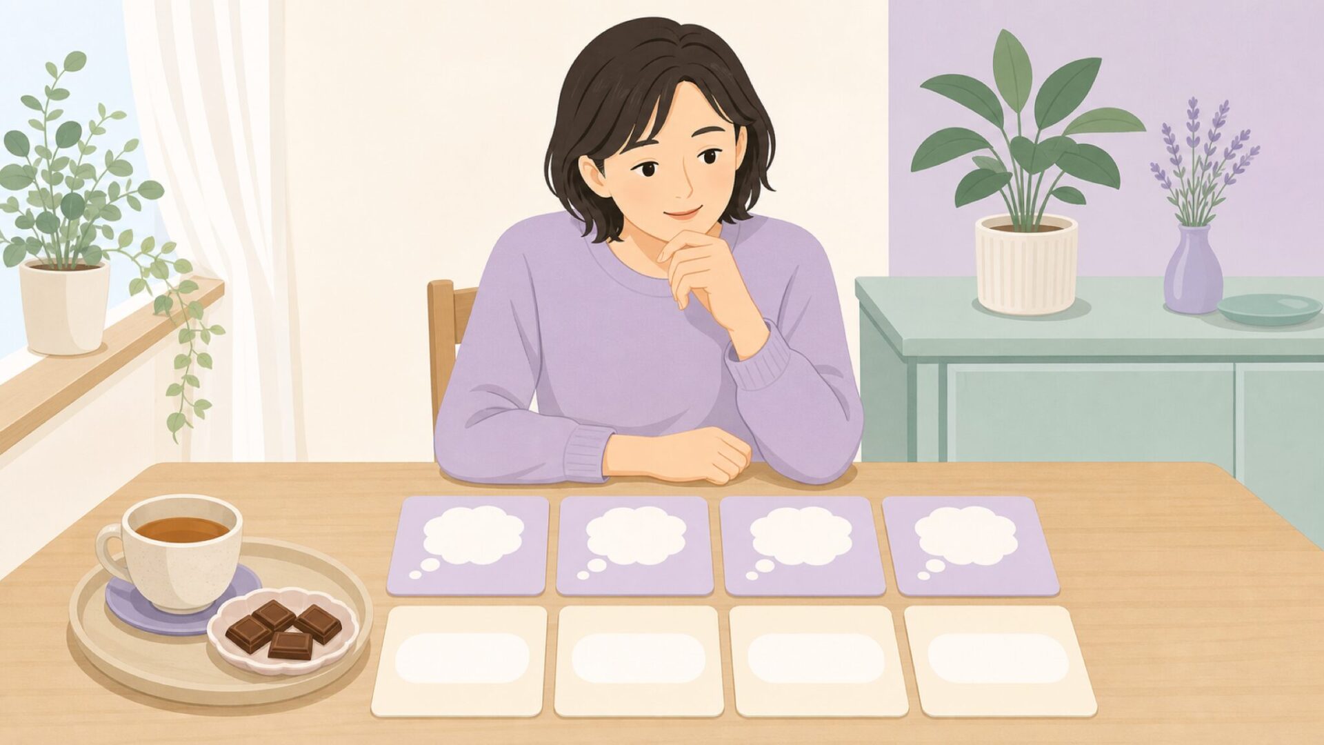 ミルカのよくある質問を整理するイラスト