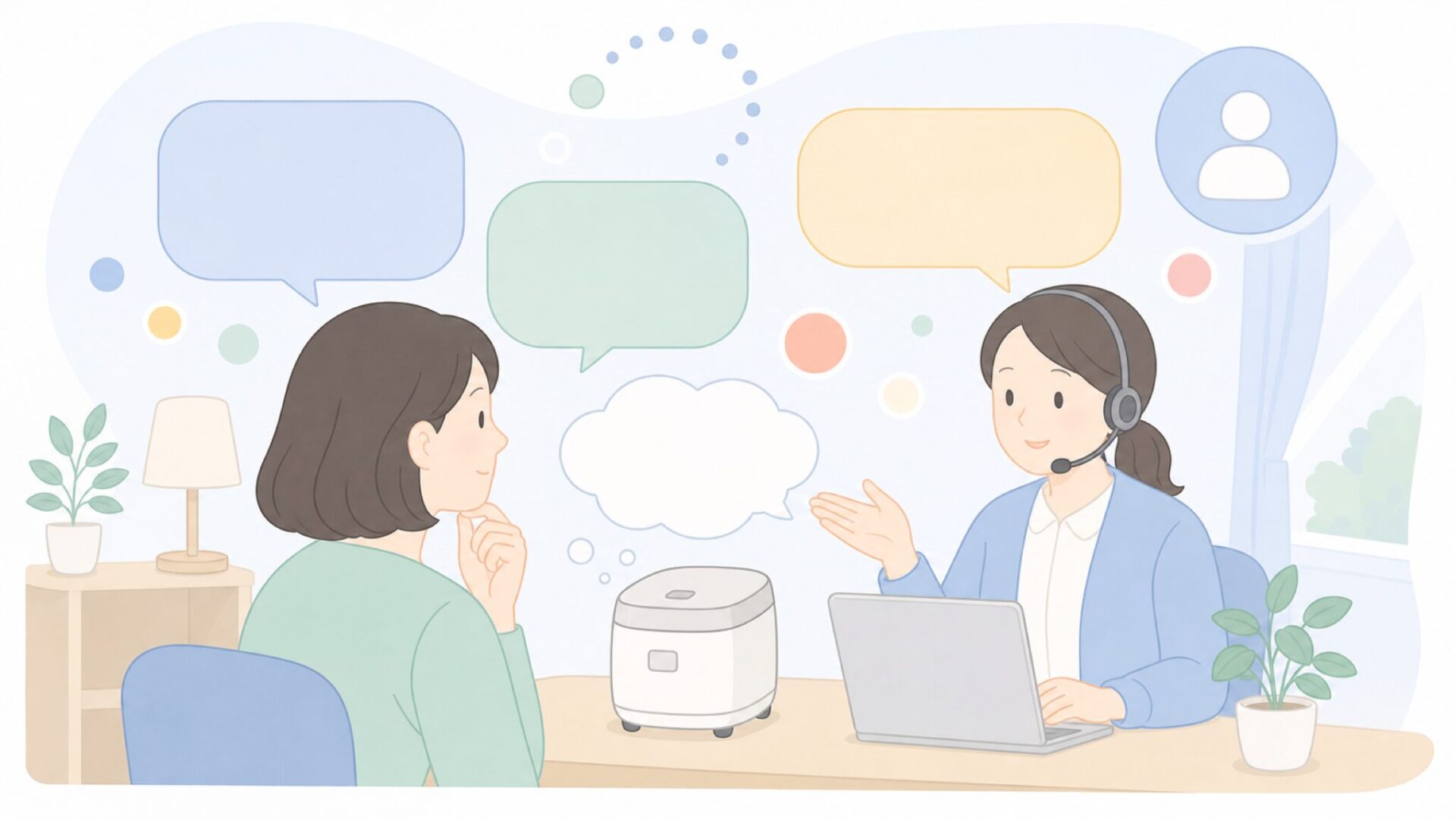 Imarflexの疑問を解消するFAQイラスト
