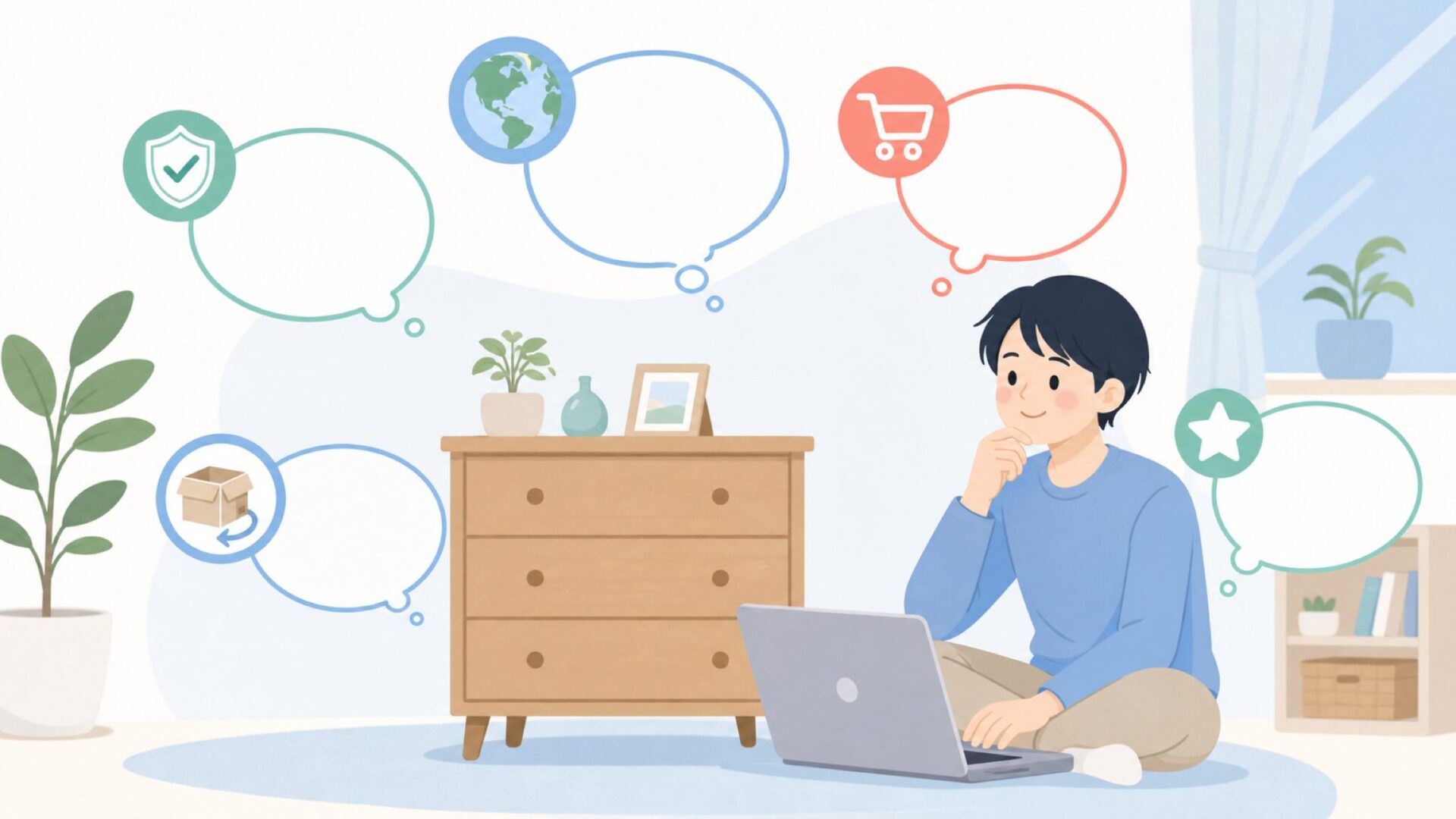 購入前の疑問を整理するFAQイメージ