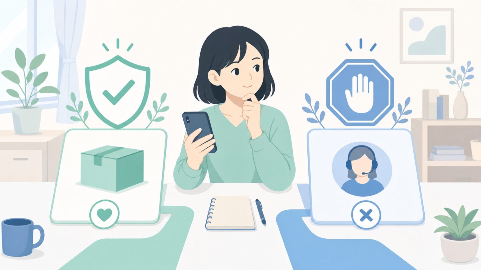 購入するか見送るか判断する人物