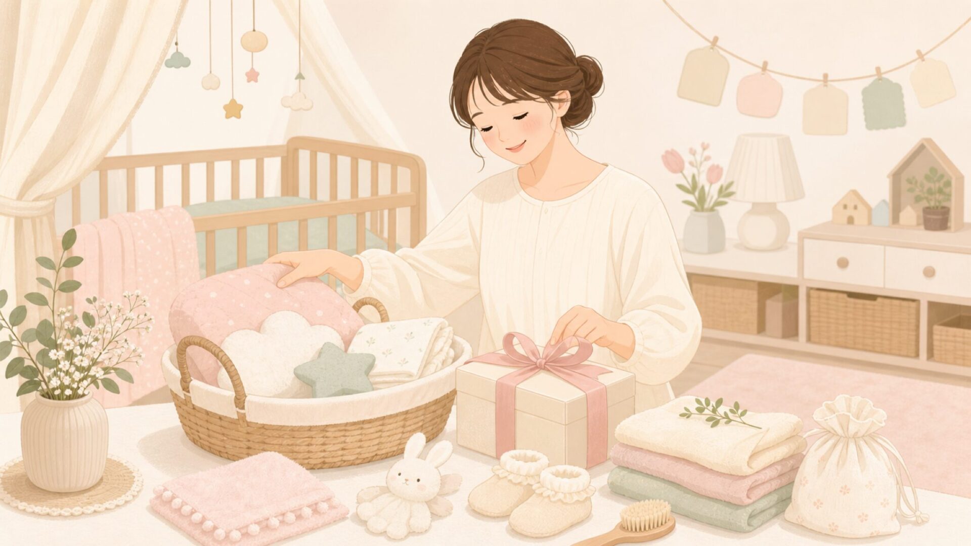 PUPPAPUPOの良い口コミを表す育児用品イラスト