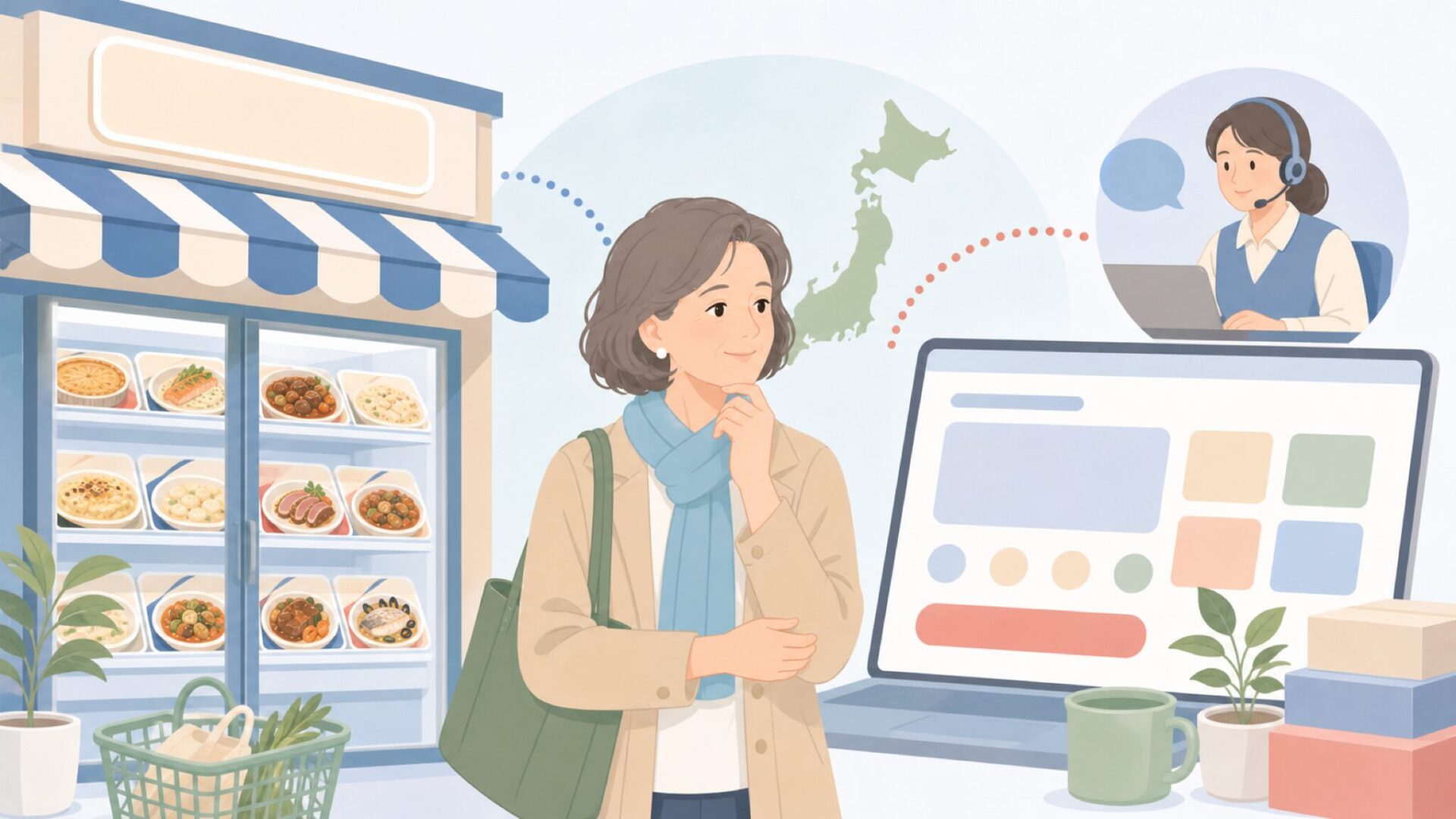 Picardの日本展開と運営を整理するイラスト
