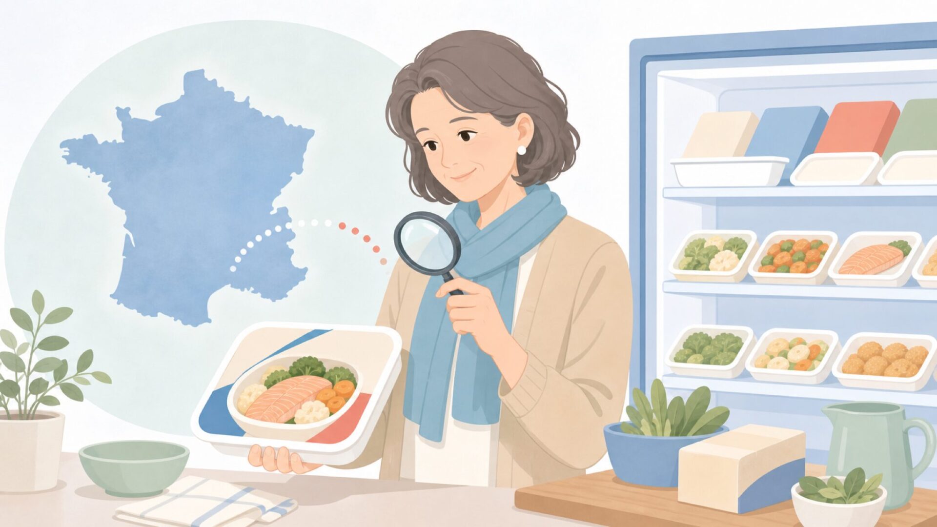 Picardの発祥国を確認するイラスト