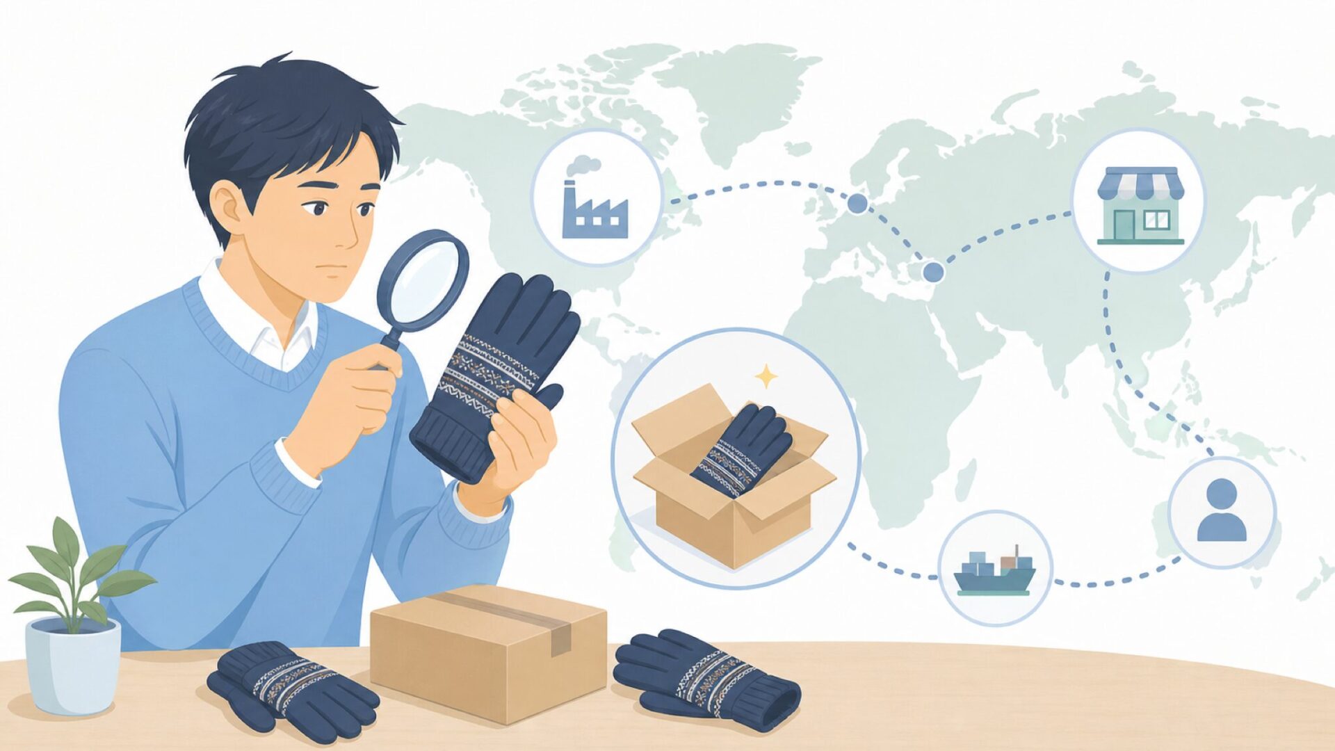 Cevaproの販売元と国籍を調べる様子