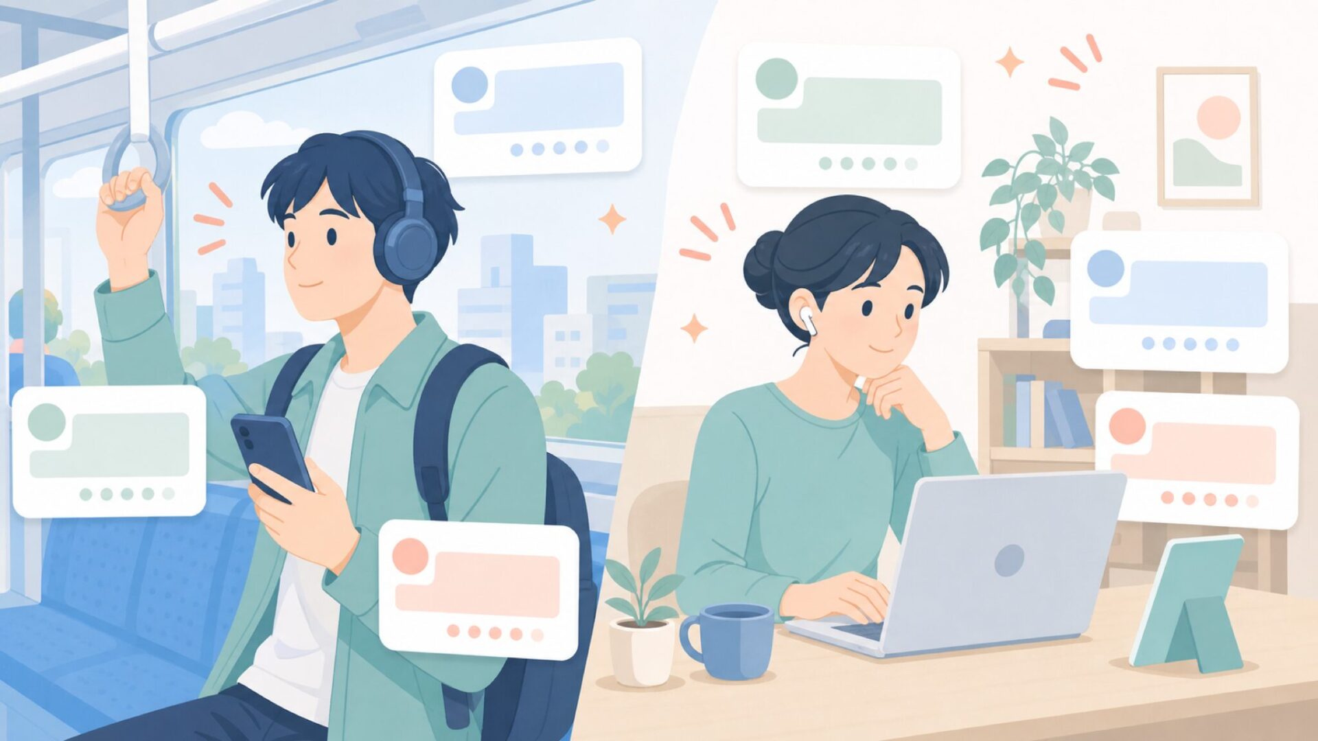 ヘッドホンを日常使いして満足する人たち