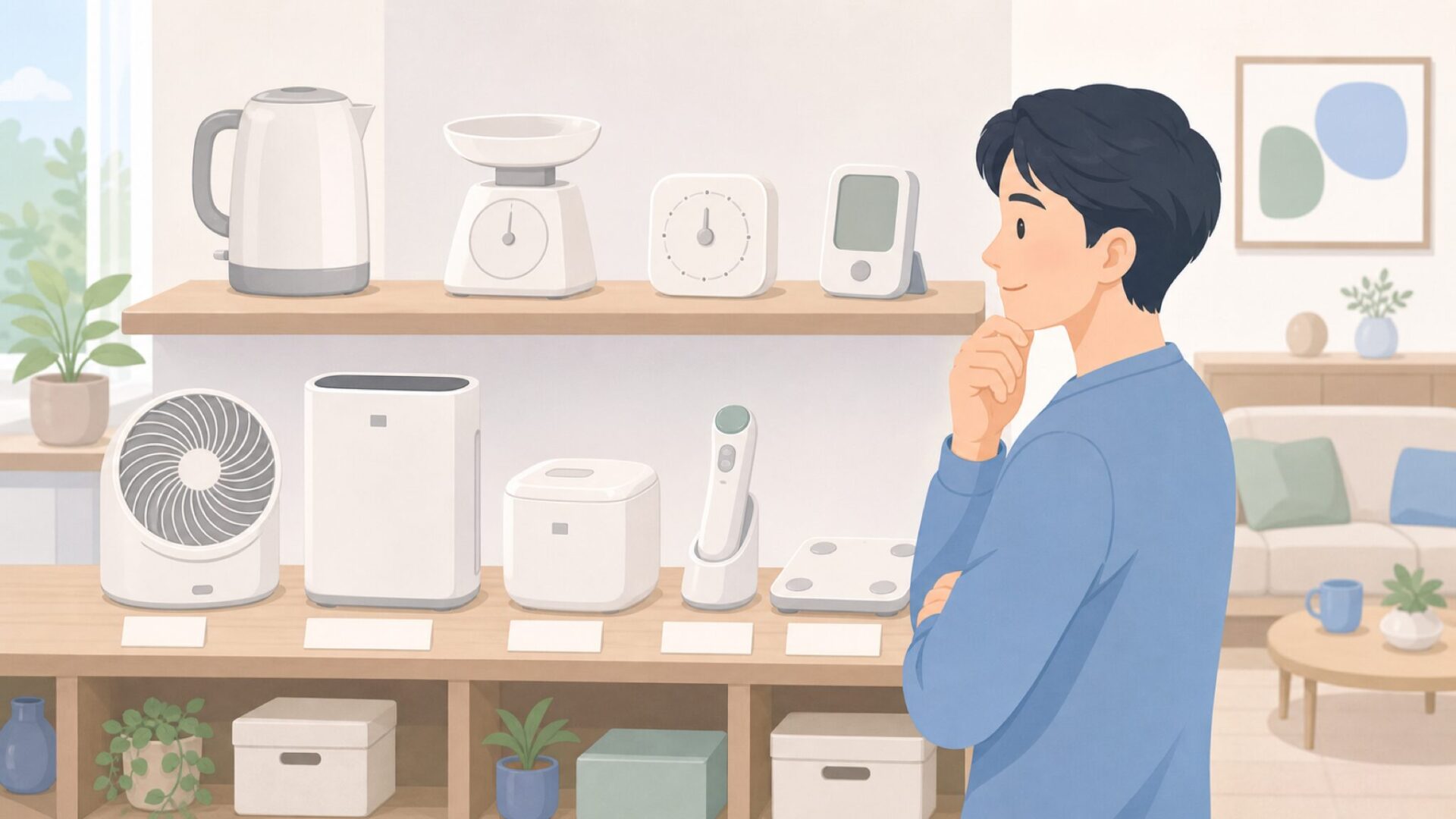 生活家電の幅広いラインナップ