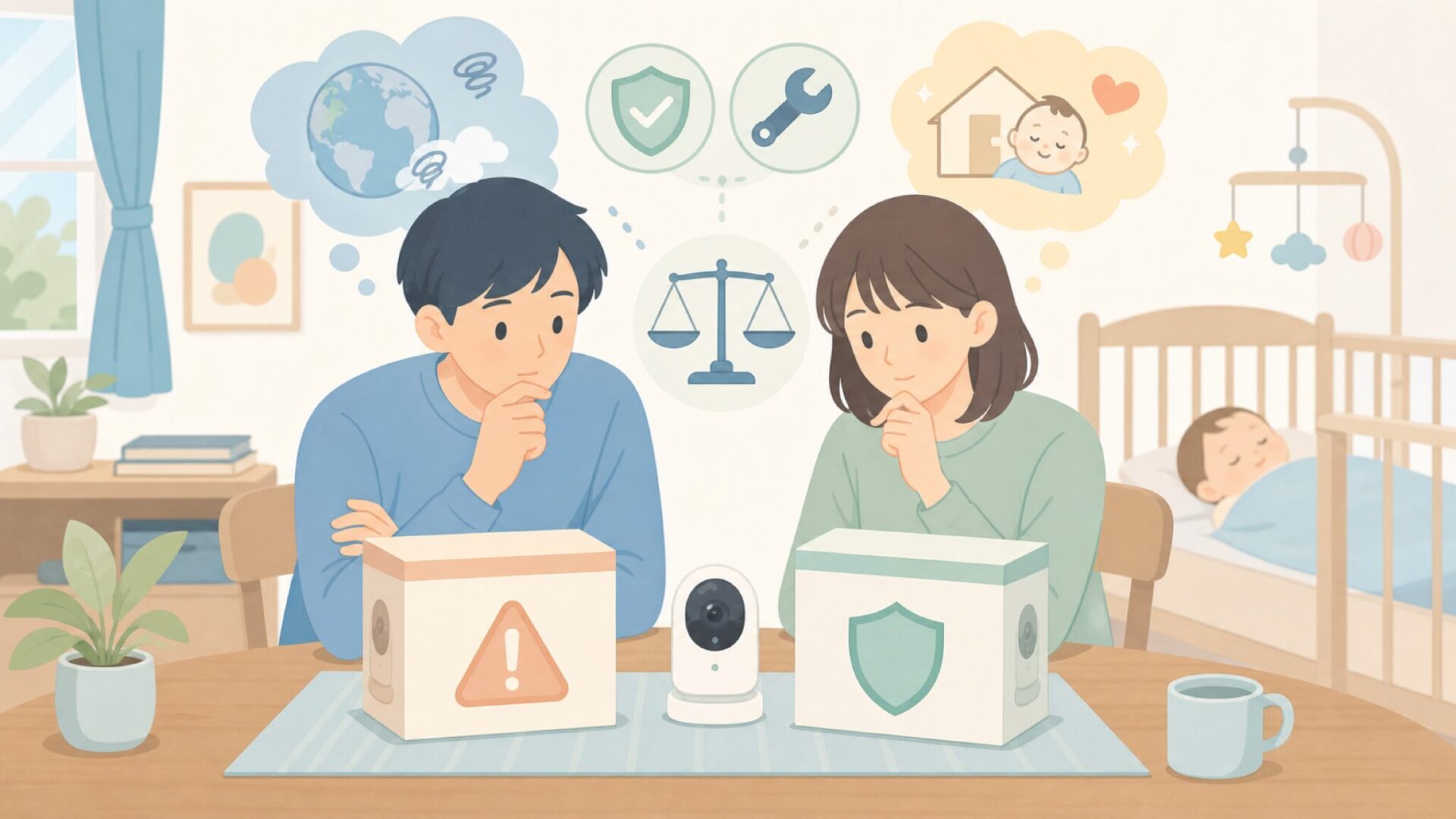 品質不安を客観的に確認する夫婦