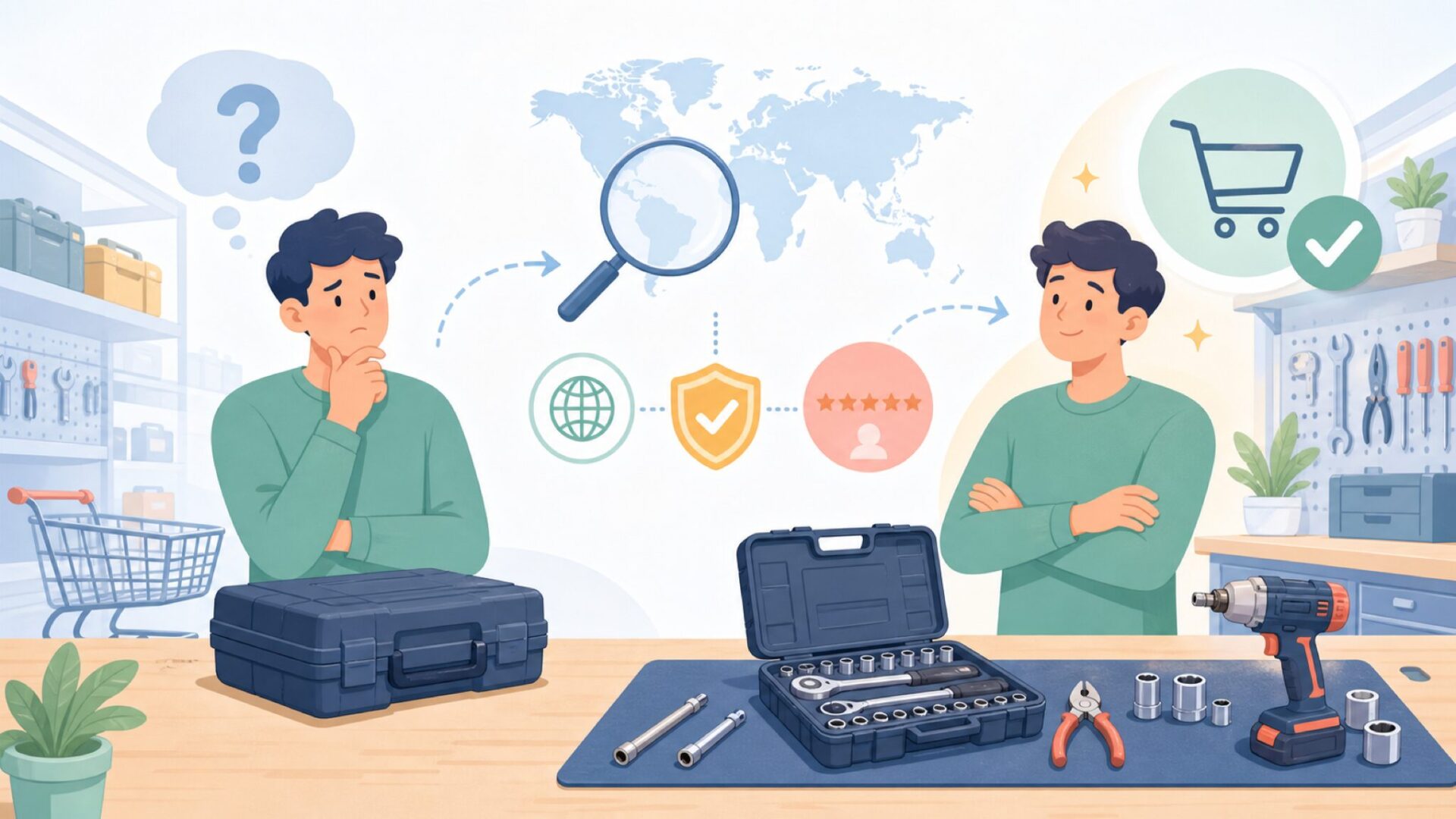 価格と品質のバランス——TACTIXは「銭失い」にならないかを表すイラスト