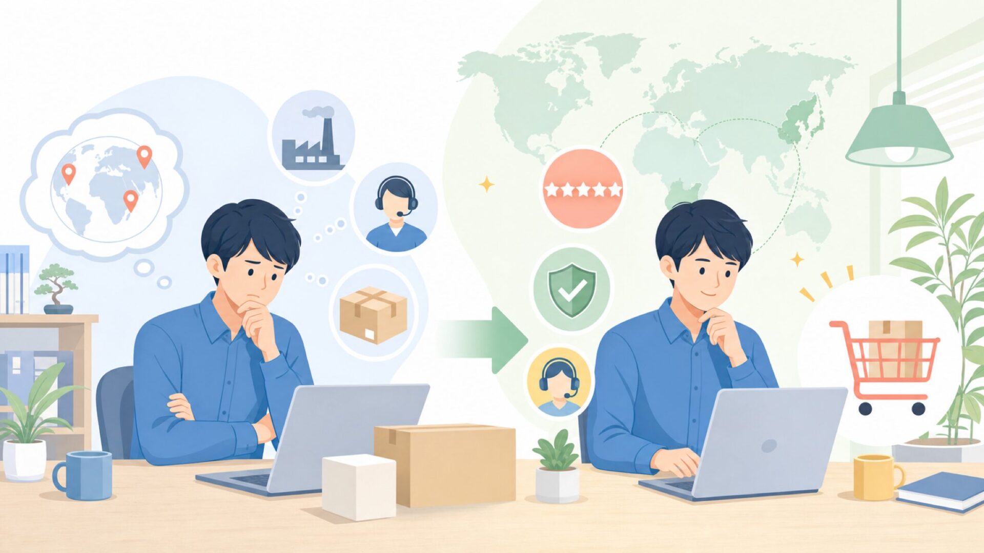 Asimoonの品質・耐久性・安全性を客観的に評価するを表すイラスト