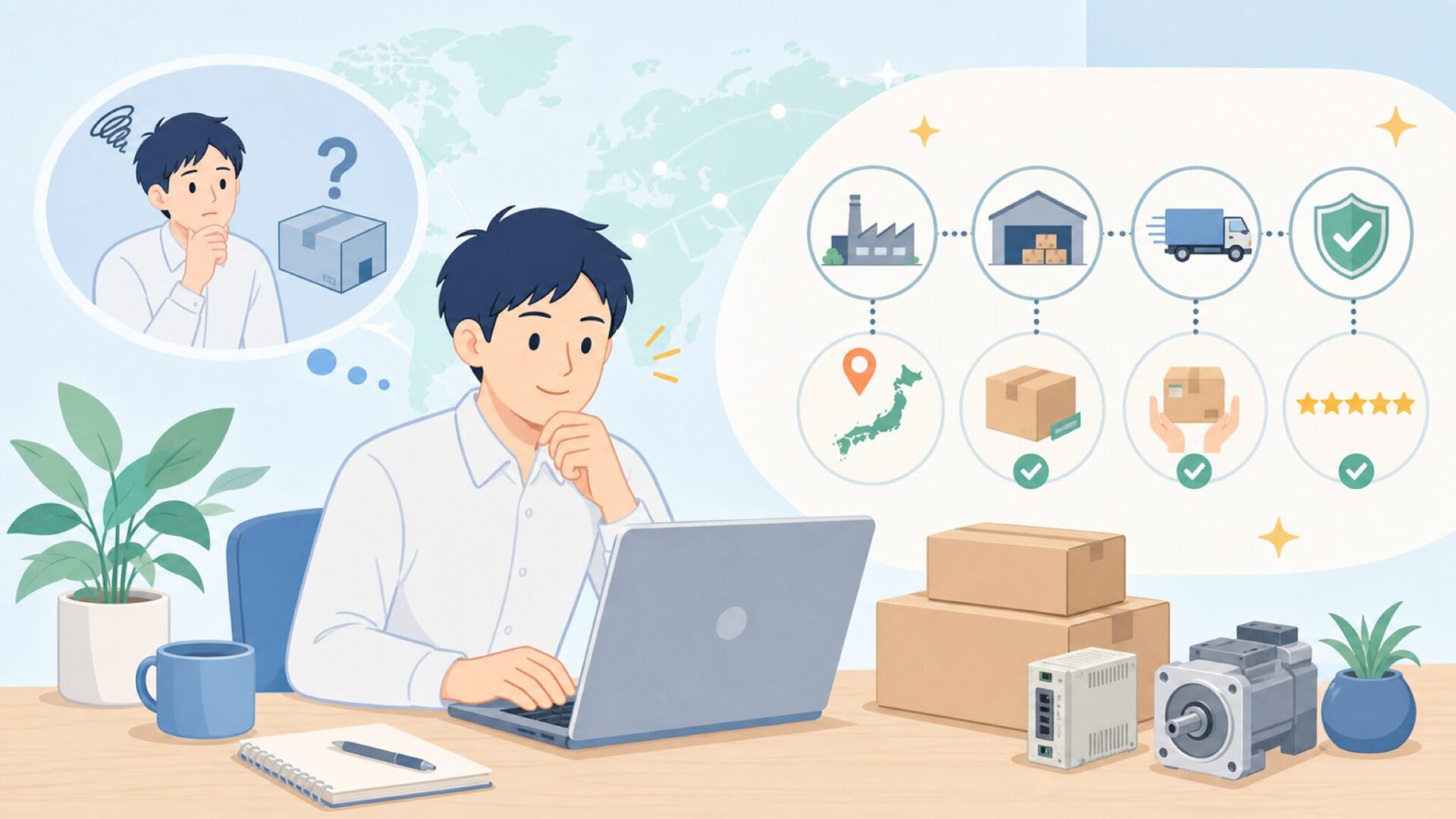 FA Ubonはどこの国の会社？結論と運営元の位置づけを表すイラスト