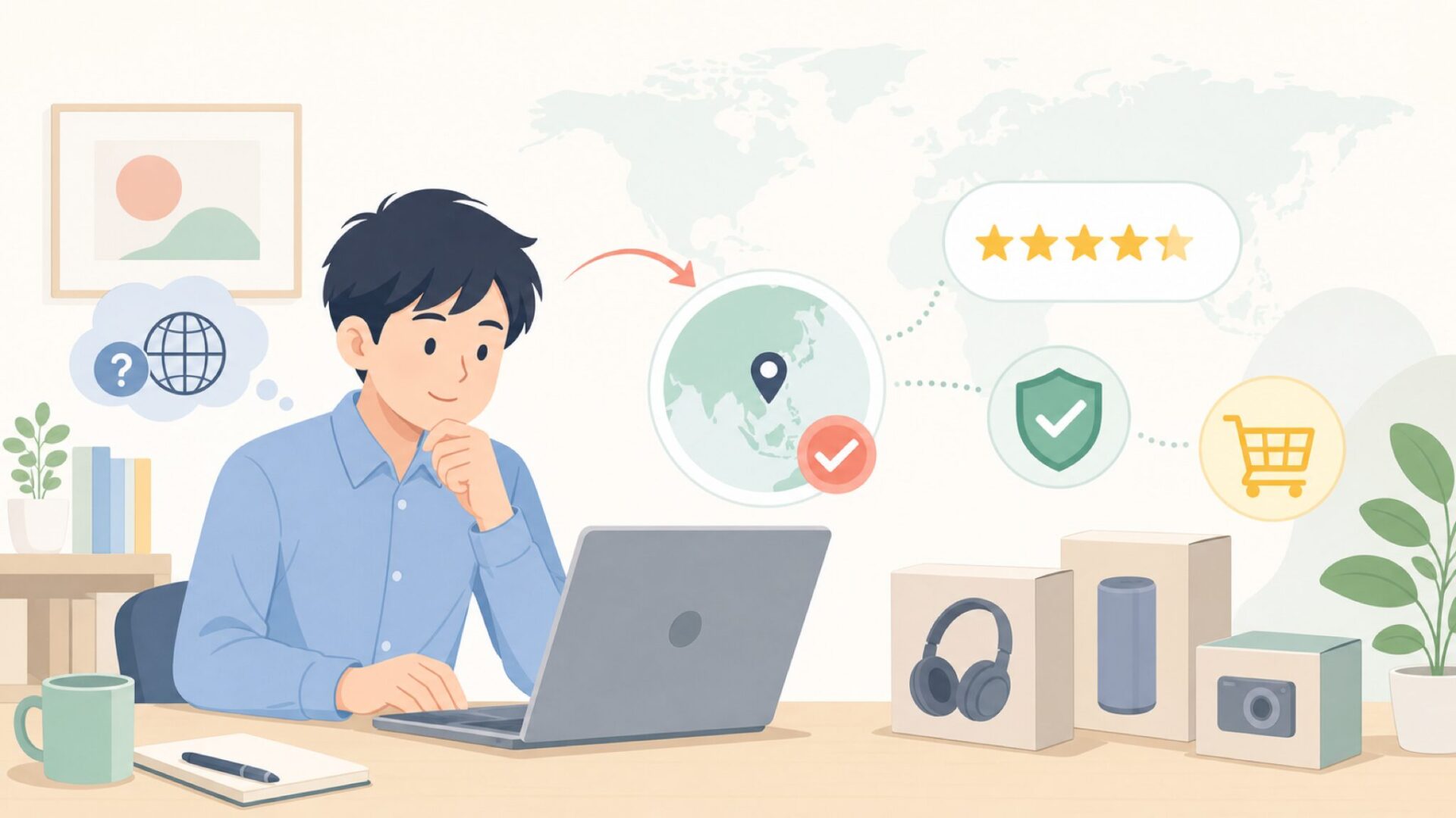 Kanonsはどこの国のブランド?結論を先にお伝えしますを表すイラスト