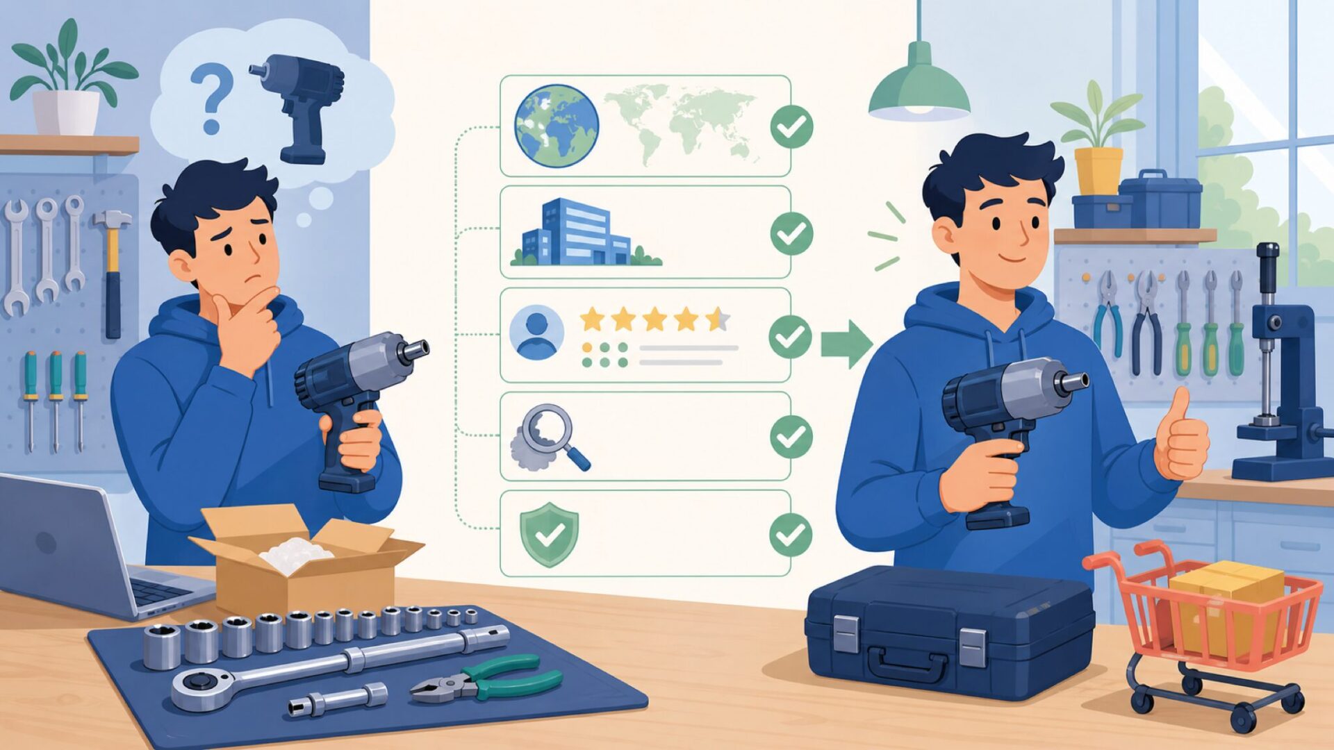 Milescraftを運営する企業の実態と信頼できる根拠を表すイラスト