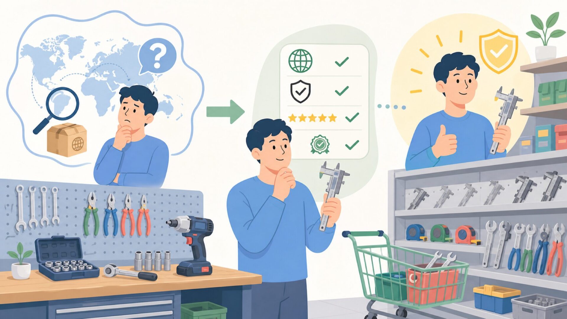 なぜ「海外ブランド」「中国製」と誤解されやすいのかを表すイラスト