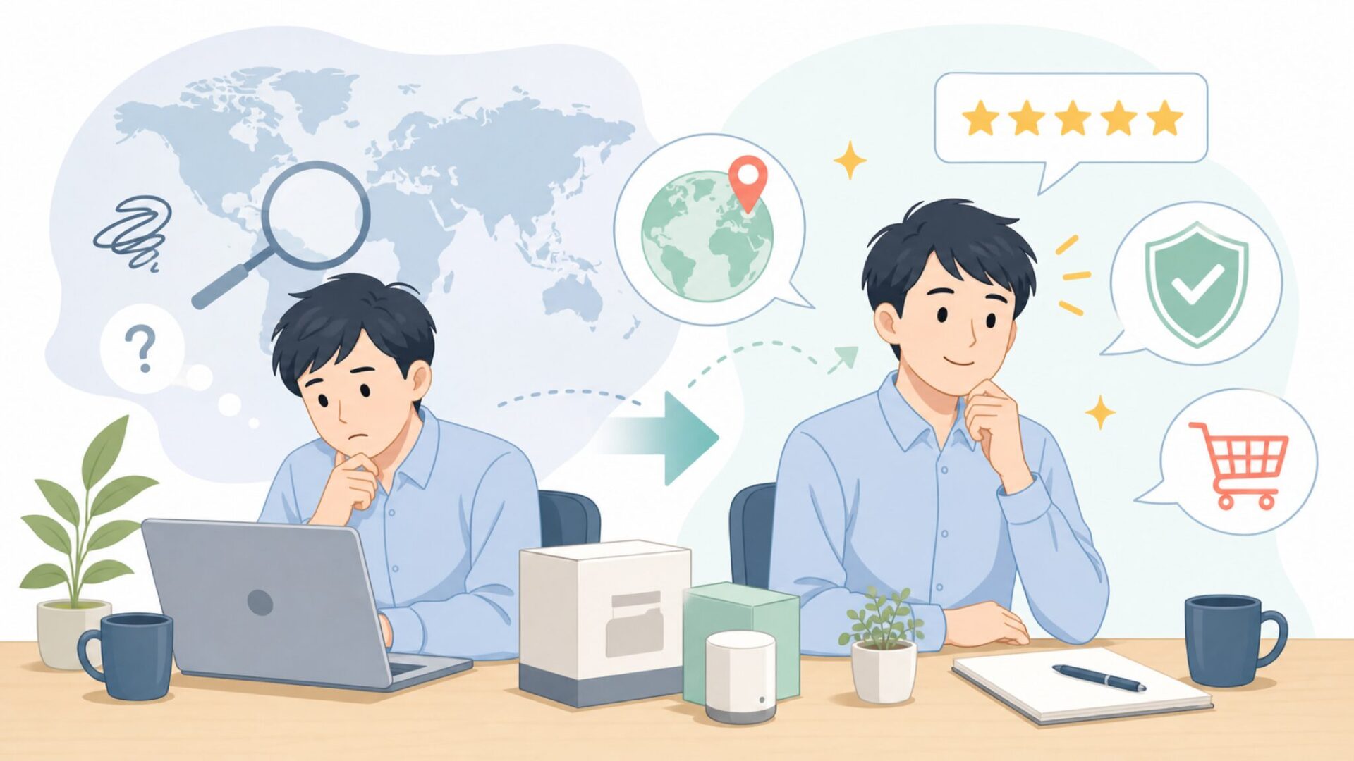 なぜイスカルの出自に安心できるのかを表すイラスト