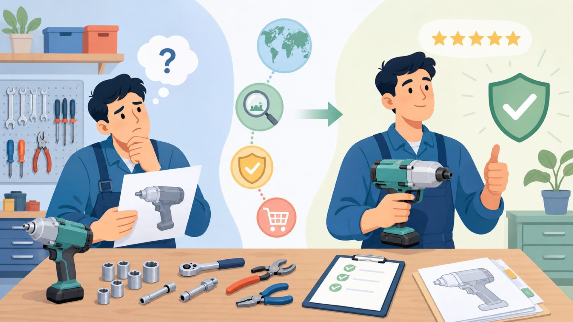 正式社名と企業の基本情報を表すイラスト