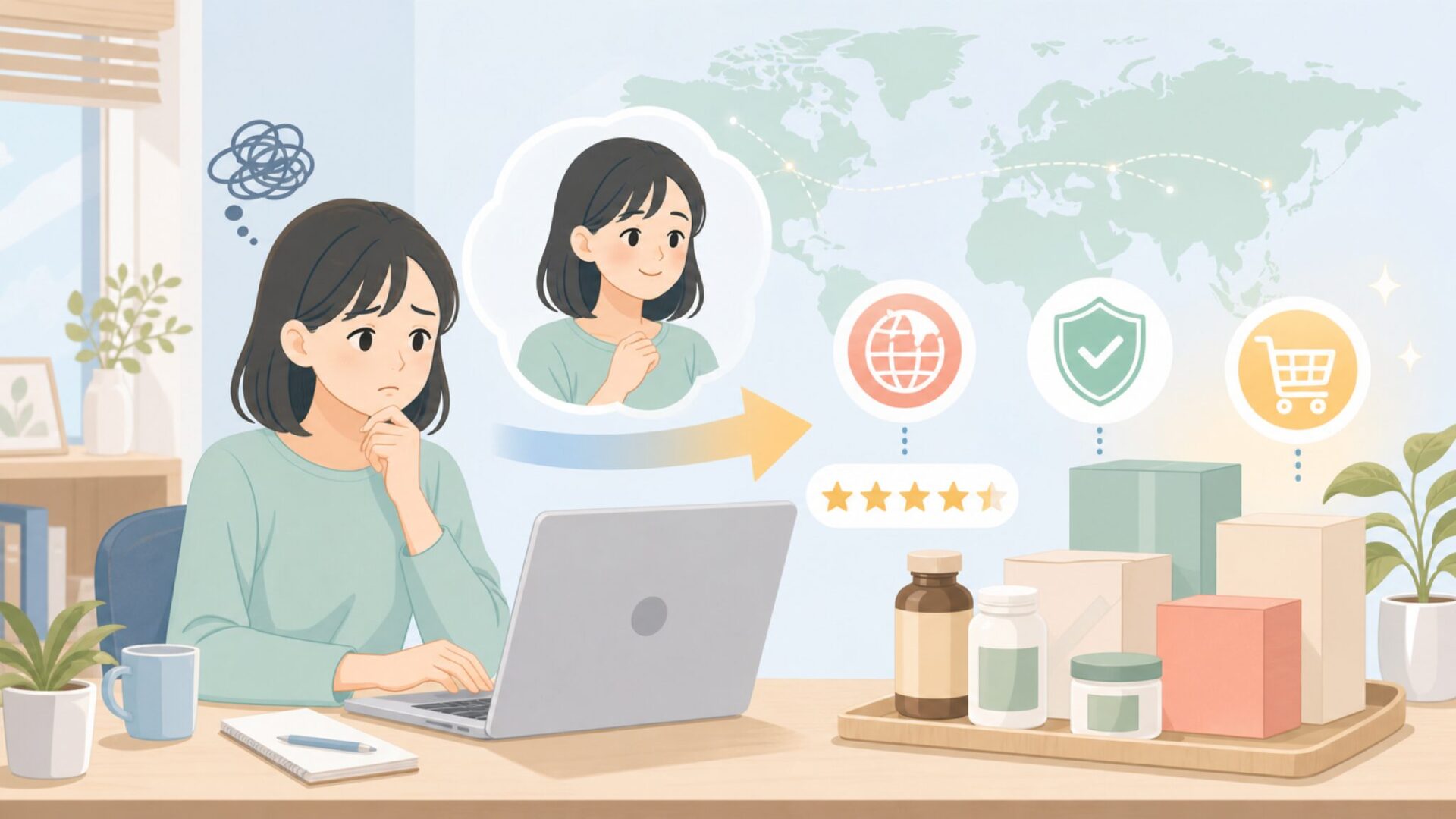 同じ「Nikken」でも別会社｜紛らわしい同名企業の見分け方を表すイラスト