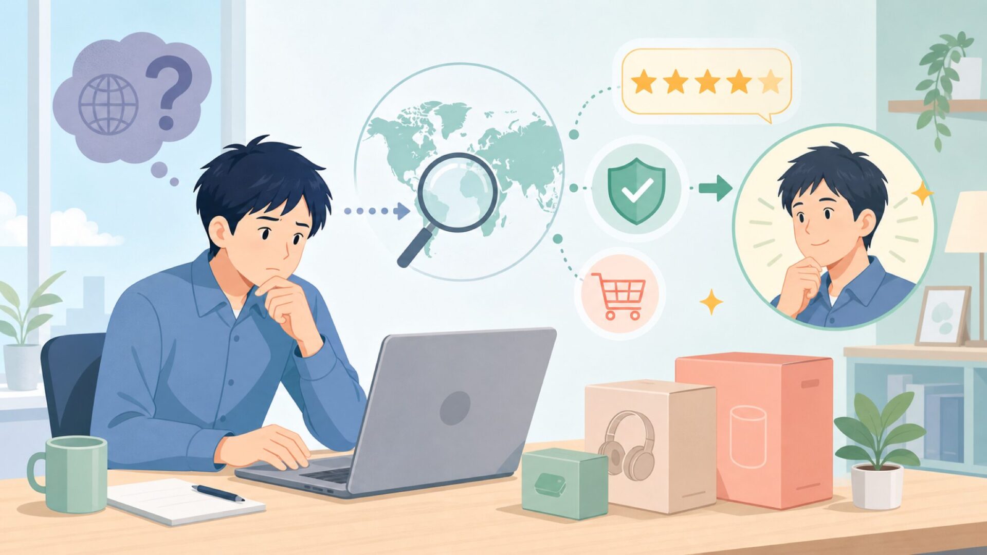 Travistarと有名ブランドの比較を表すイラスト