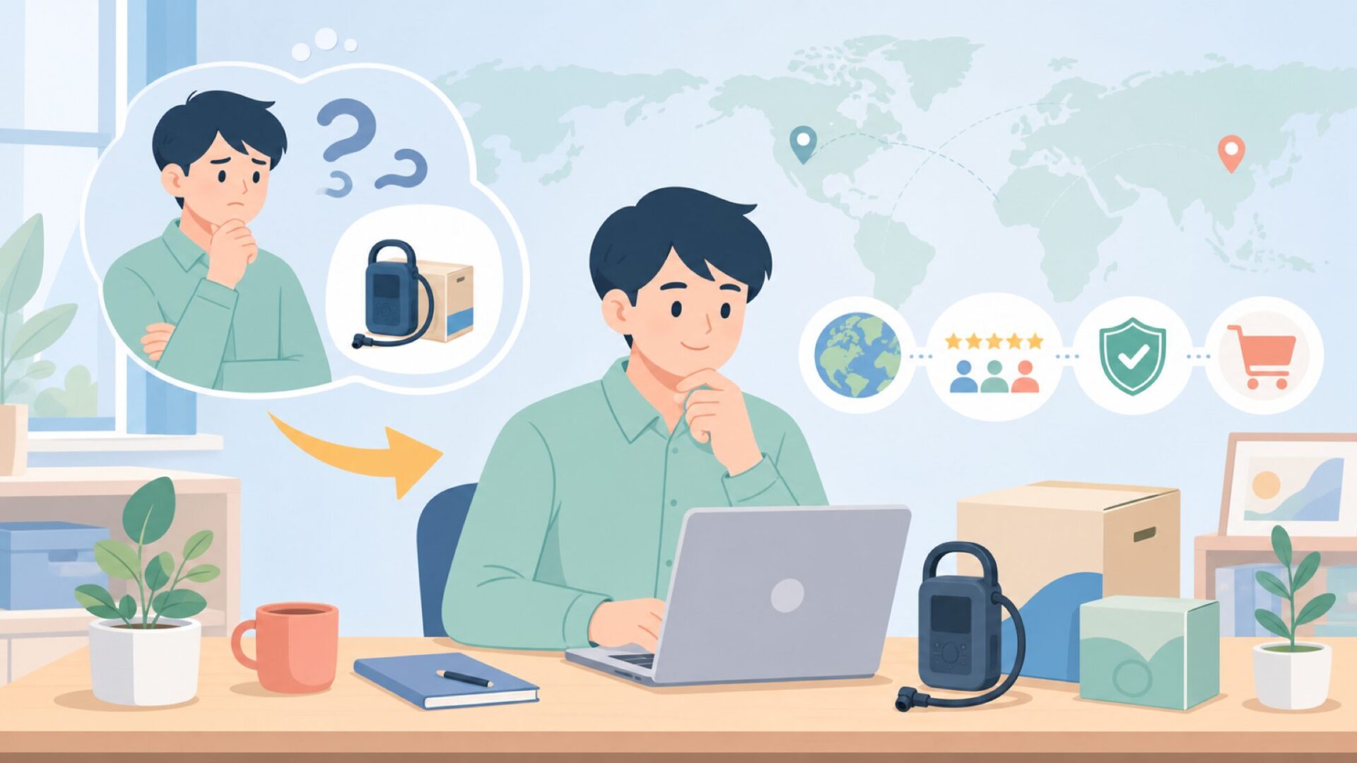 AstroAIの人気製品3選と実際の使用感を表すイラスト