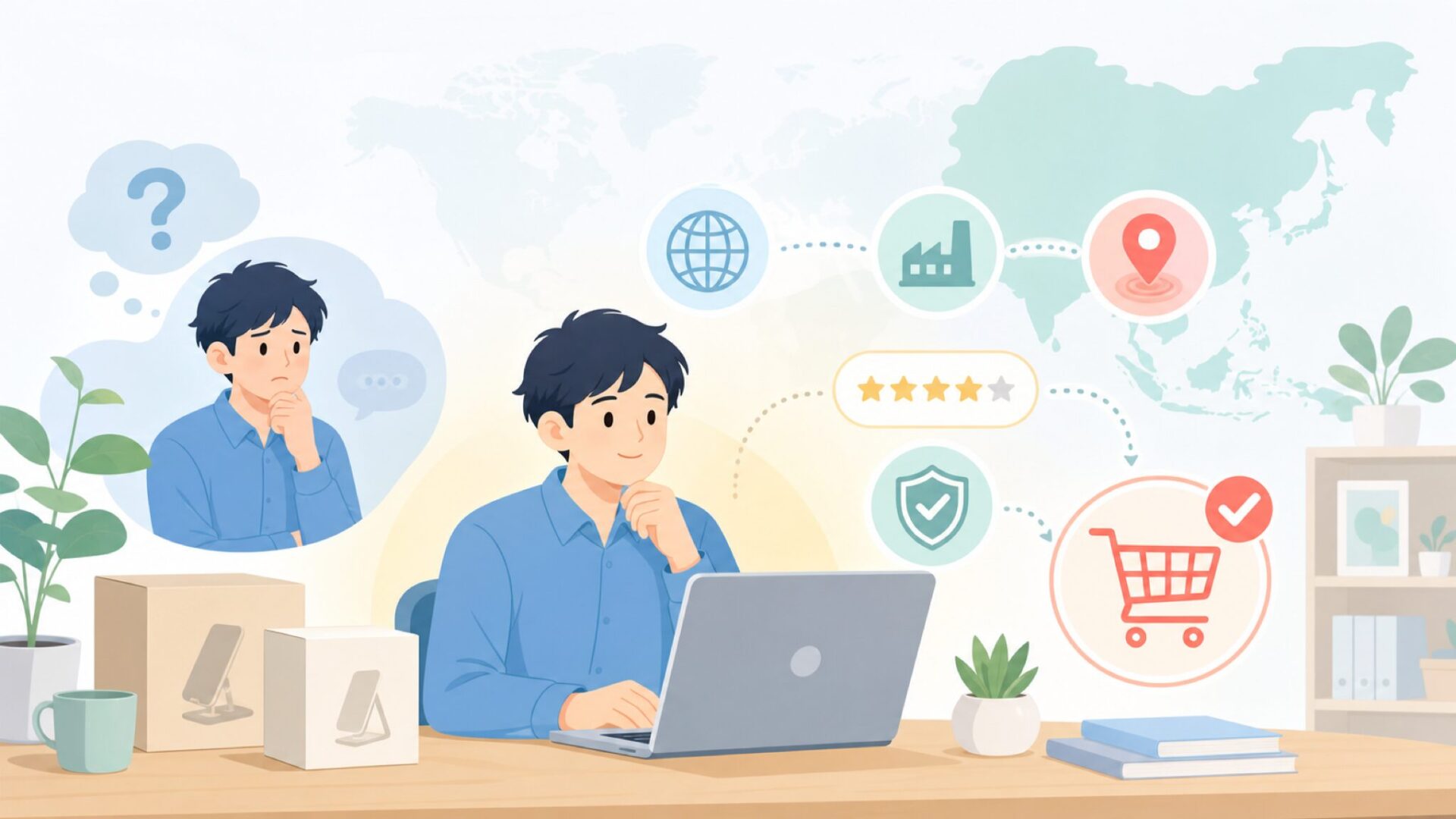 Lamicallはこんな人に向いている：購入前の自己チェックを表すイラスト