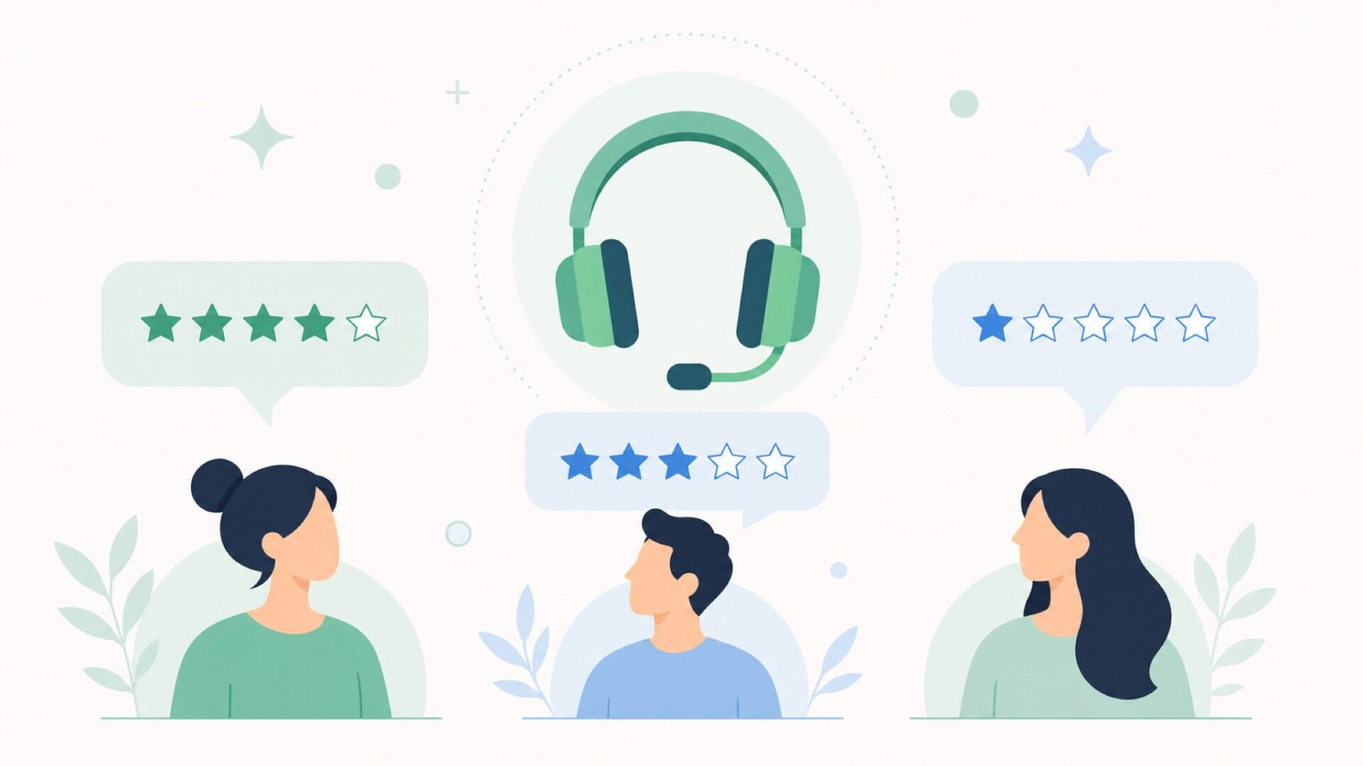 レビュー評価を集めたコメントイラスト
