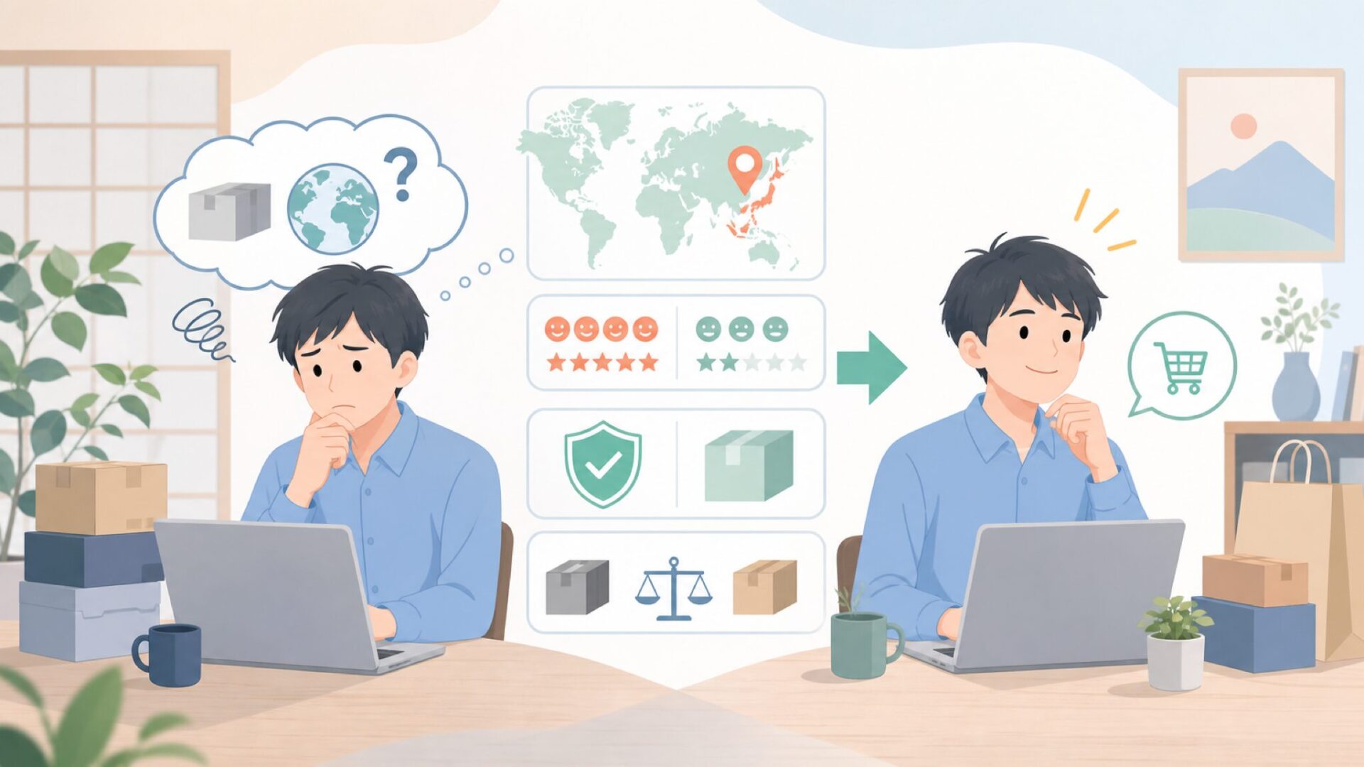 Boleveはどこの国のメーカー？評判・口コミと国内ブランド比較の要点を表すイラスト