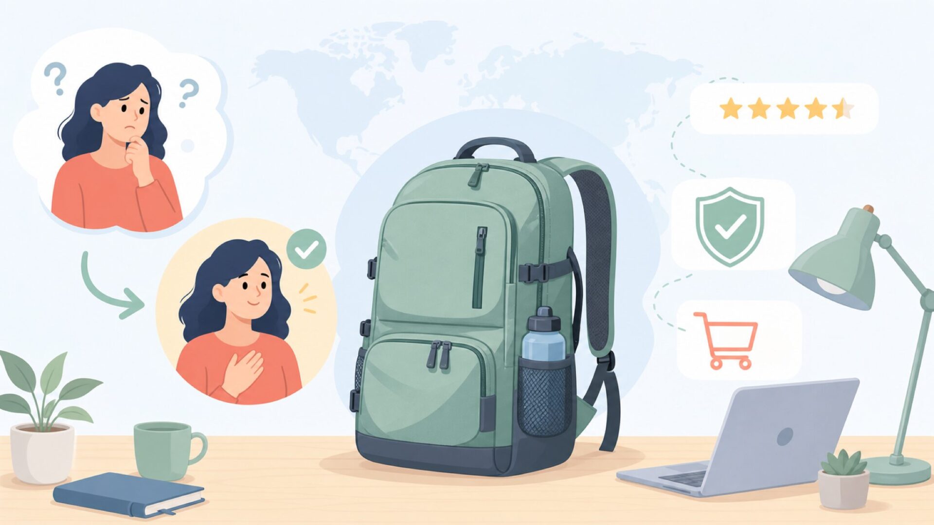 TARIONはどこの国のブランド？中国発でも信頼できる5つの根拠を解説の要点を表すイラスト