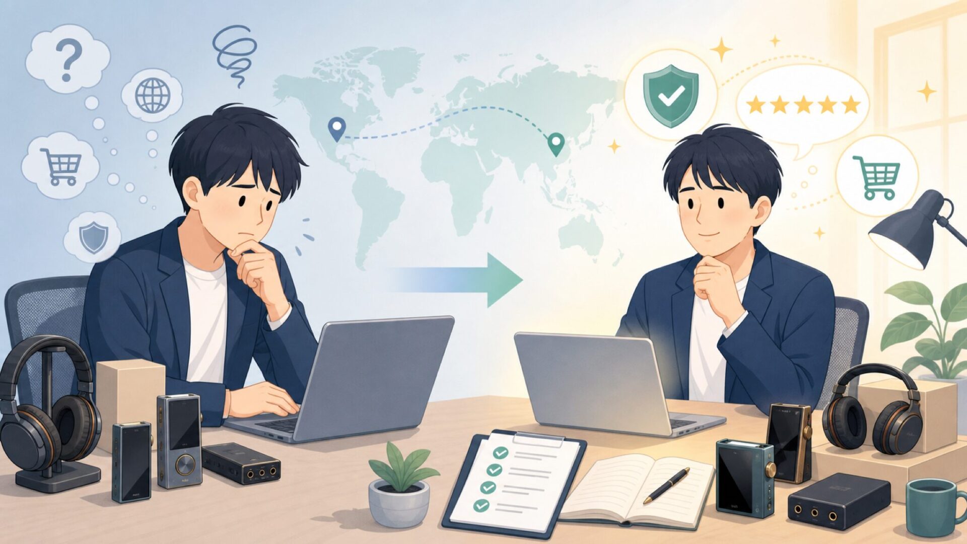 Cayin（カイン）はどこの国のブランド？読み方・品質・日本での評価を解説の要点を表すイラスト