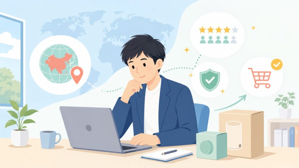 Babymoovはどこの国？フランス生まれの理由と安心して選べる根拠を解説の要点を表すイラスト