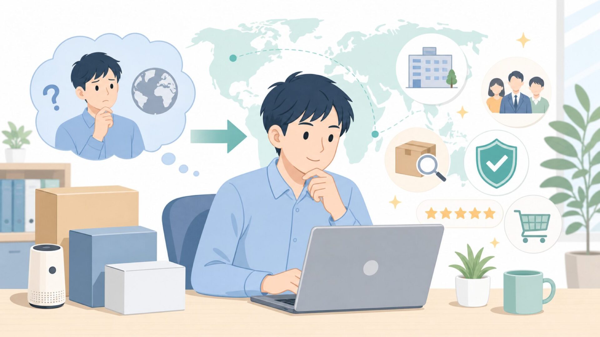 Pawiseはどこの国のブランド？運営会社と品質・安全性を徹底解説の要点を表すイラスト