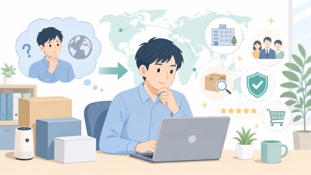 Pawiseはどこの国のブランド？運営会社と品質・安全性を徹底解説の要点を表すイラスト